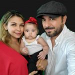 Rossana Marquez y Rasco con su baby Luna